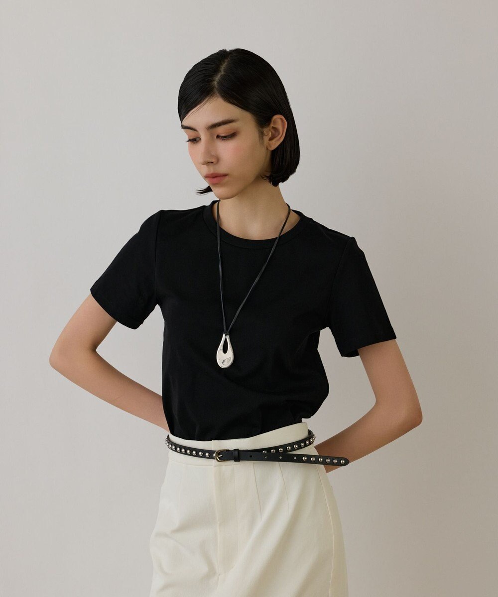 GRACE CONTINENTAL コンパクト天竺トップ 