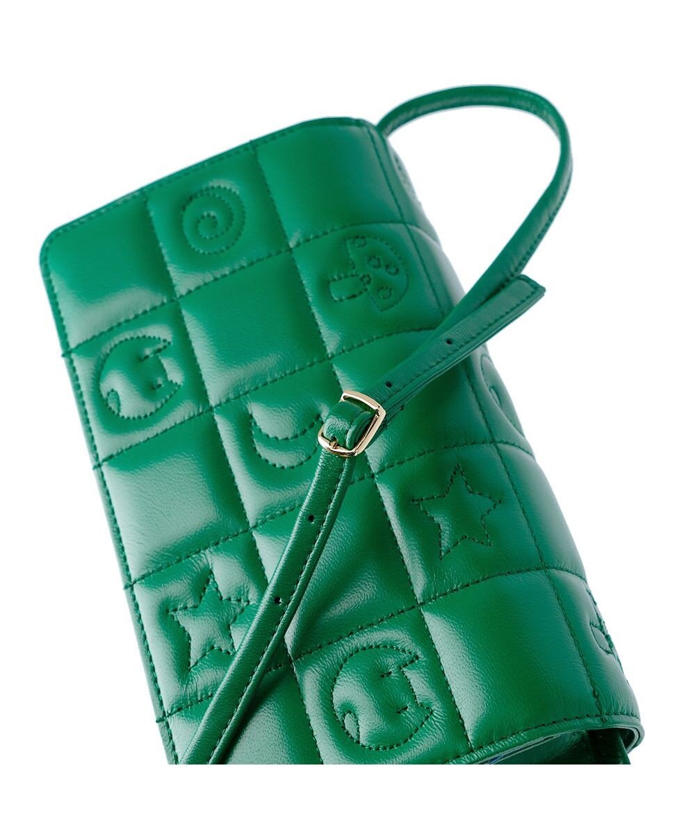 tsumori chisato CARRY ネコキルティング 財布ショルダー ミニバッグ ショルダーバッグ 