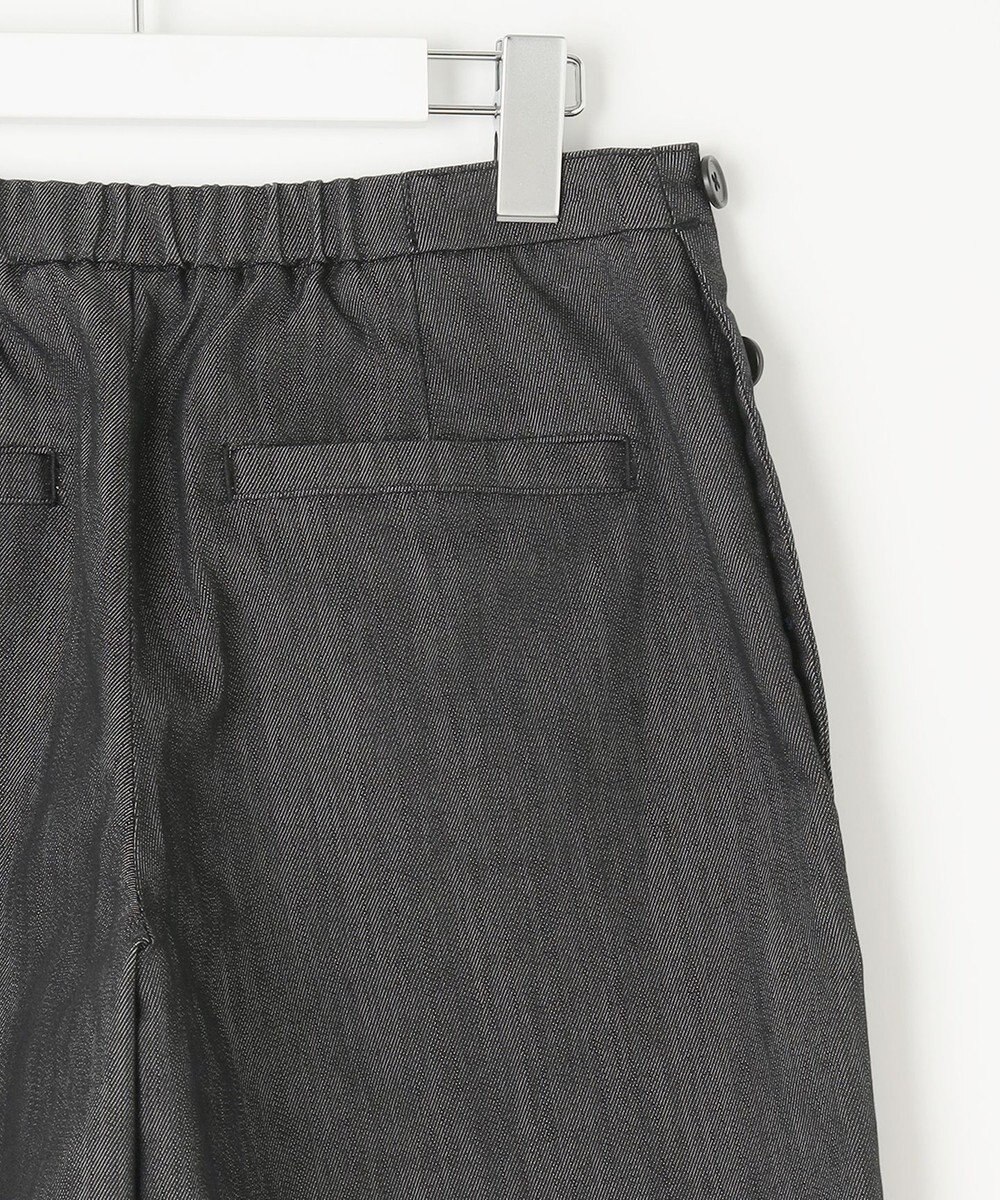 J.PRESS LADIES L 【洗える】T/C DENIM セミワイド パンツ 