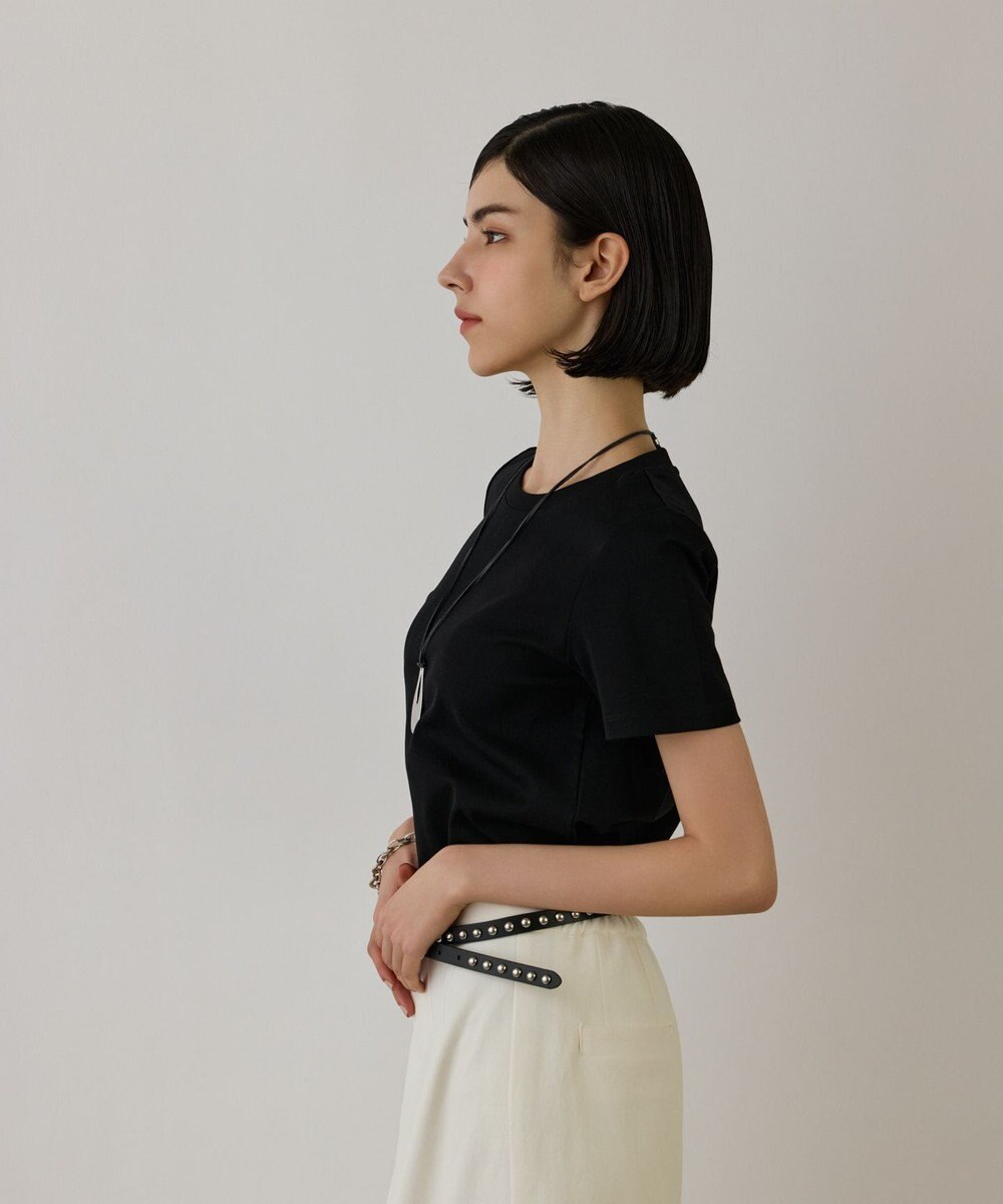 GRACE CONTINENTAL コンパクト天竺トップ 