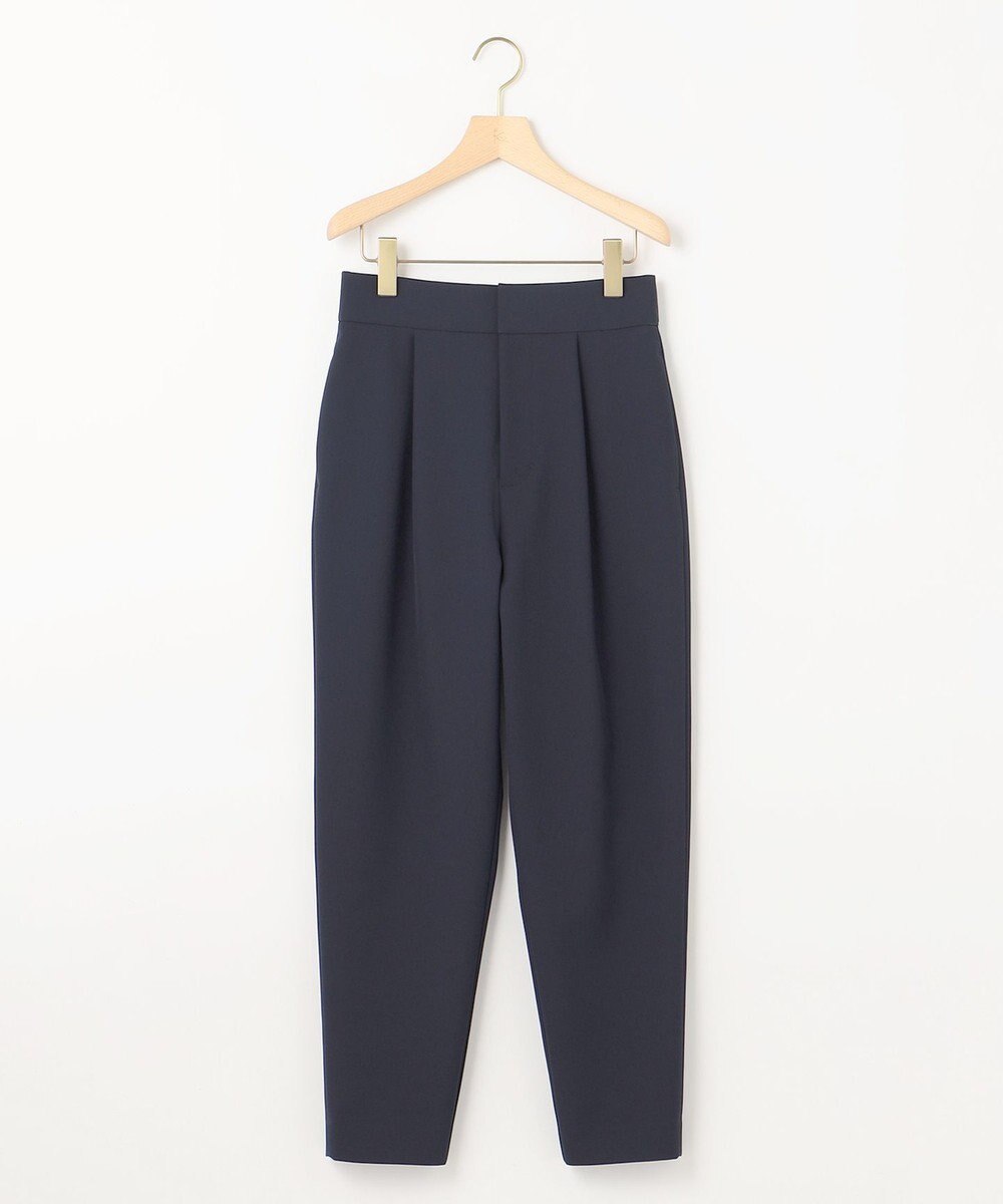 組曲 【洗える・ストレッチ】プランタンカラークロップド パンツ 