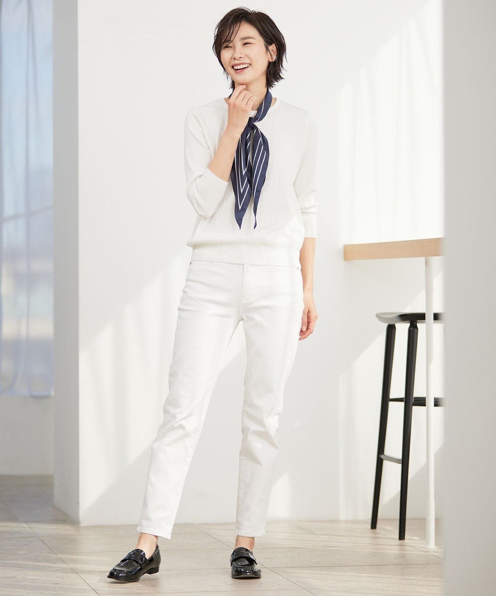 J.PRESS LADIES 【洗える】 PRINCESS クルーネック ニット 