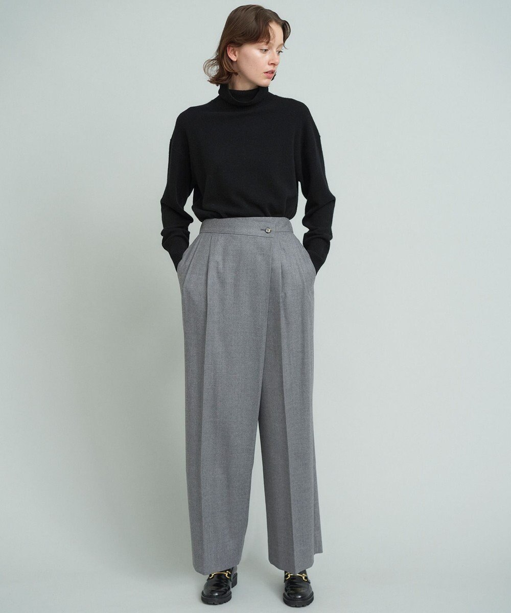 23区 【SACRA】スーパーファインフランネル パンツ 