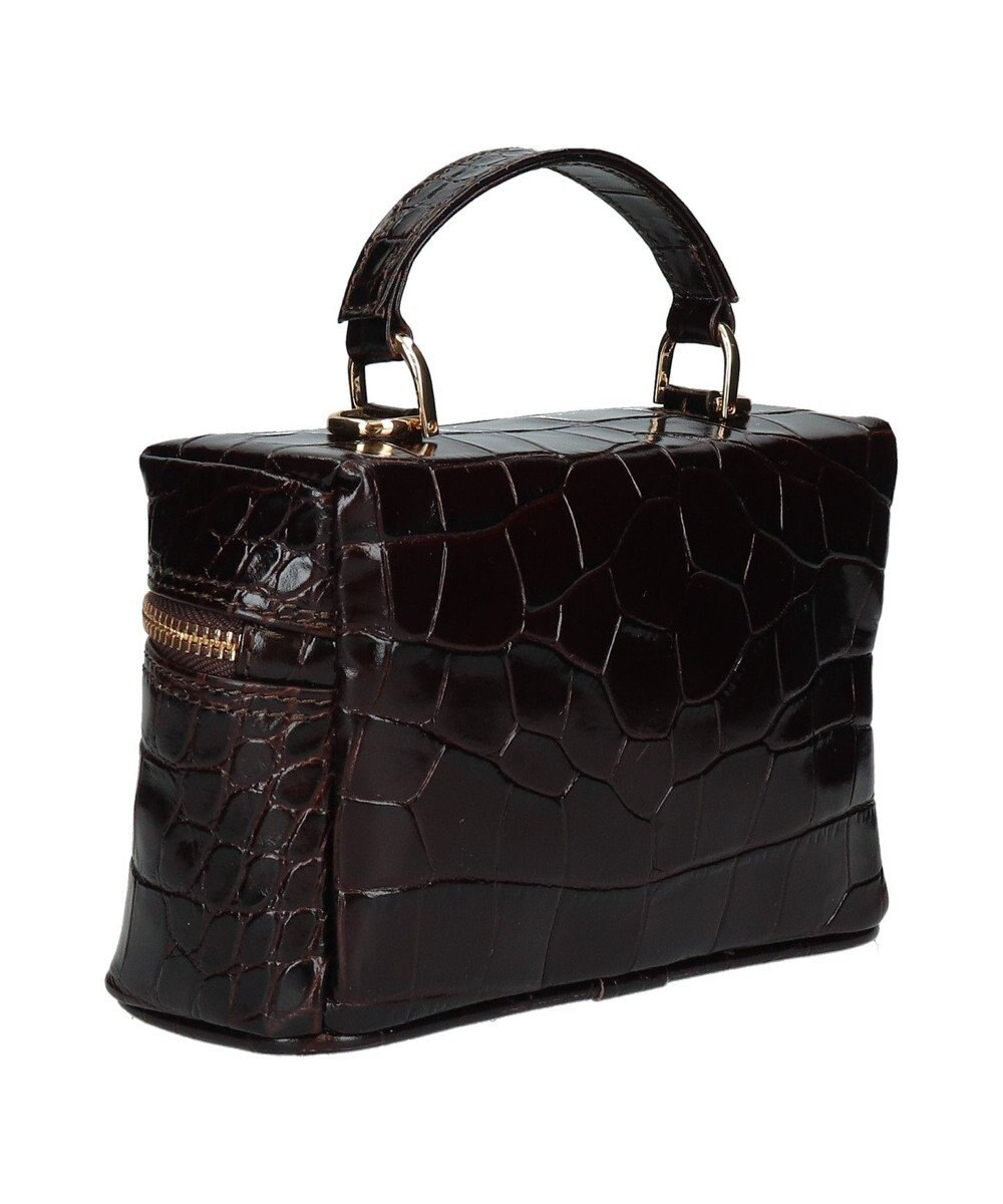 INTER-CHAUSSURES 【CHRISTIAN VILLA】ボックスシルエットミニハンドバッグ 