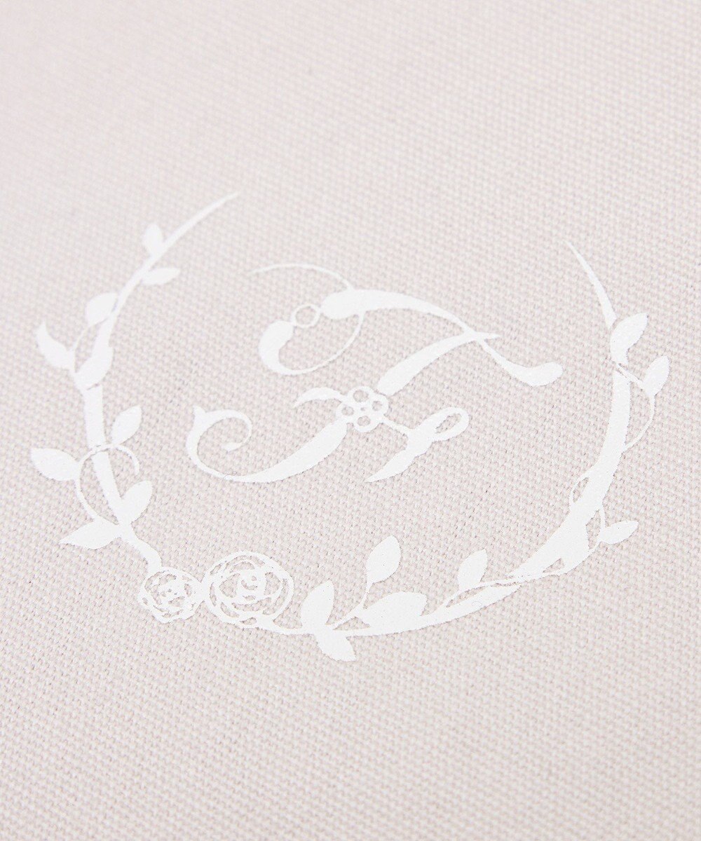 Maison de FLEUR EC限定ブランドロゴプリントキャンバストート 