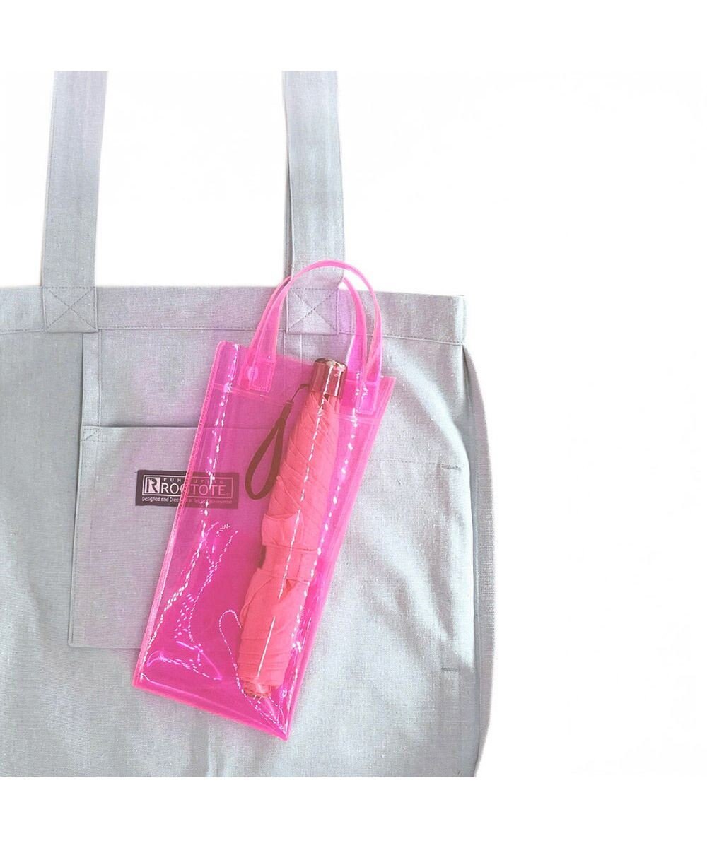 ROOTOTE 3629【傘用トート:折畳傘】SN.CASAカーサ.オリ.クリア-A 