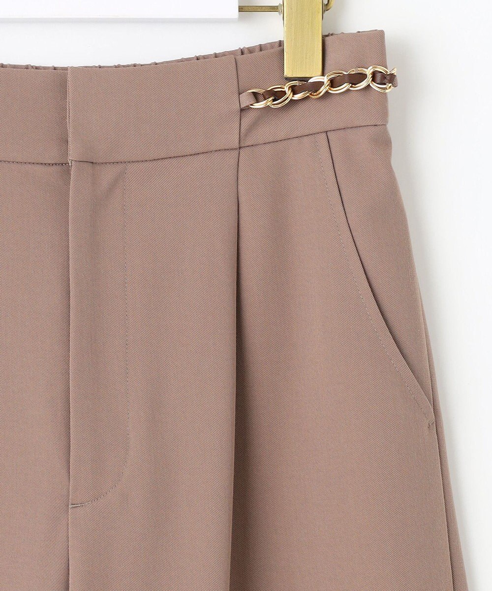 ANY SIS 【洗える】チェーンポイント ワイドパンツ 