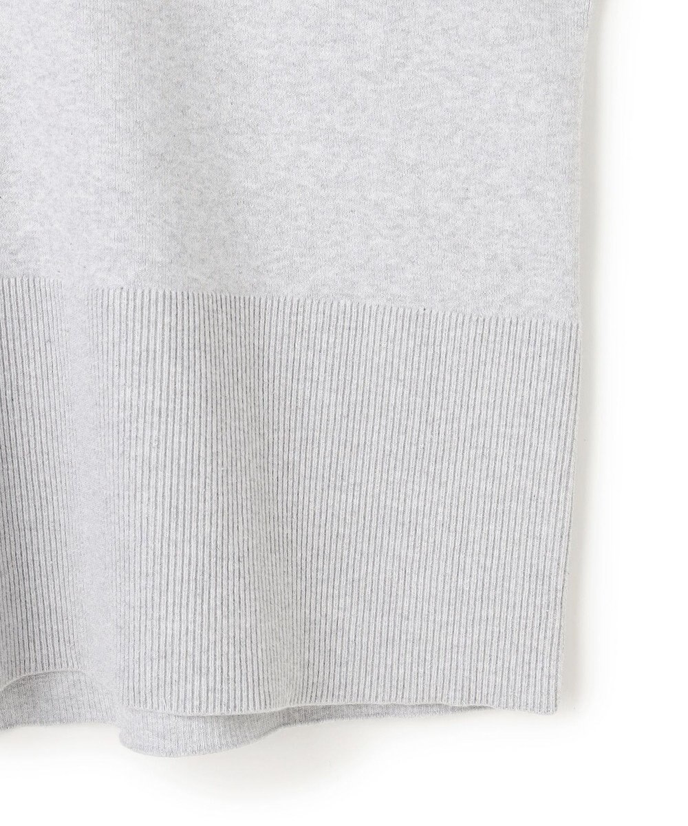 uncrave スウェットライクニット スキッパートップス 