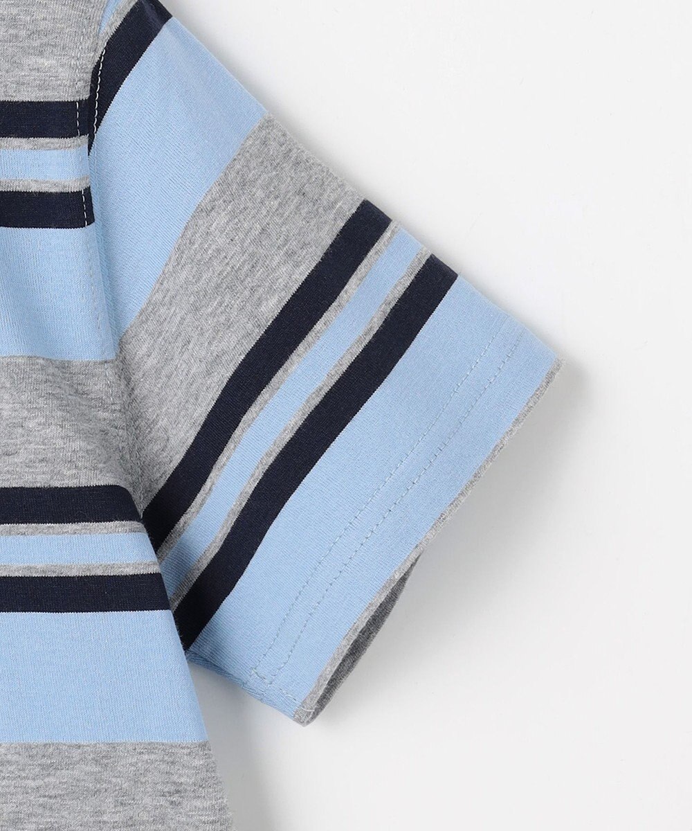 J.PRESS KIDS 【140-170cm】マルチボーダー 半袖Ｔシャツ 