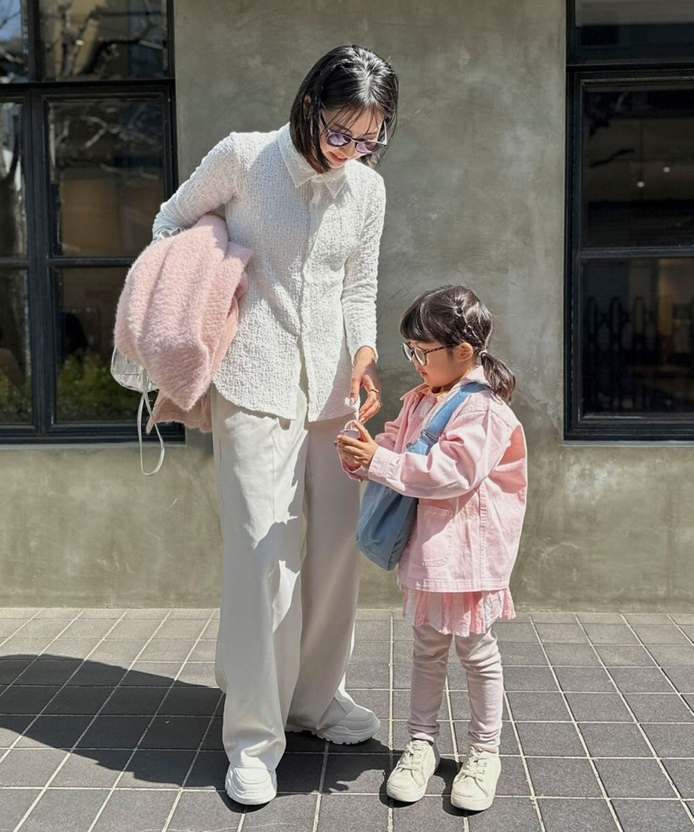 Green Parks AnriettMusee ふくれジャガードシャツ 