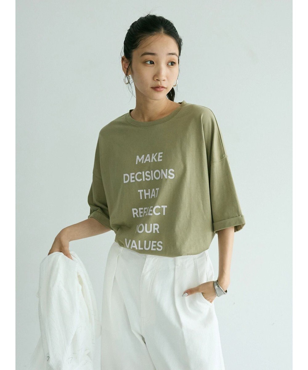 CRAFT STANDARD BOUTIQUE シルケット天竺　ロゴＰＴ　ＢＩＧ　Ｔｅｅ　Ｓ／Ｓ 