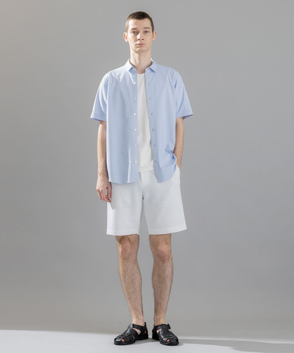 JOSEPH HOMME 新素材【洗える/ストレッチ】ハイゲージコットンジャージー 　レギュラーカラーシャツ 