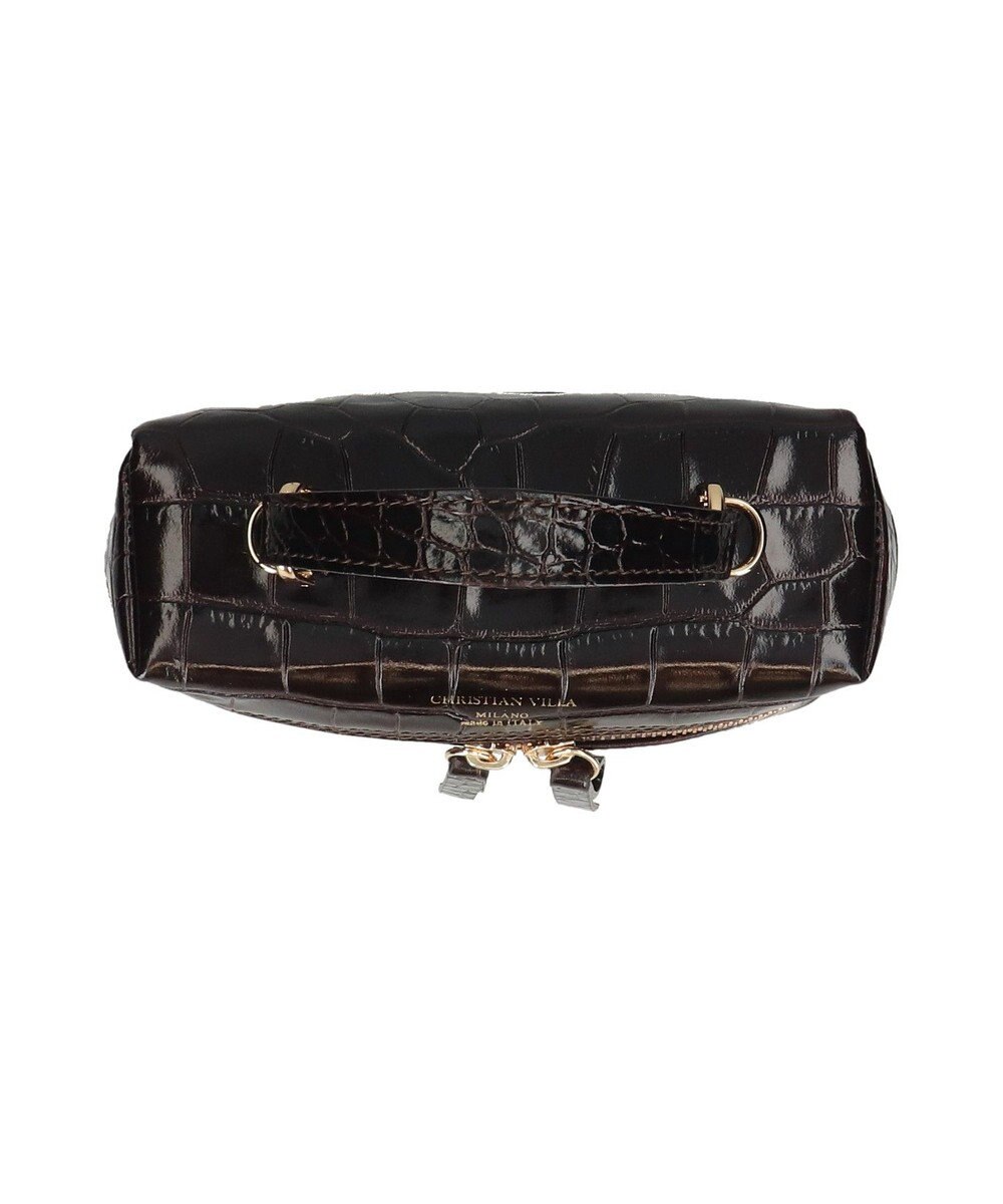 INTER-CHAUSSURES 【CHRISTIAN VILLA】ボックスシルエットミニハンドバッグ 