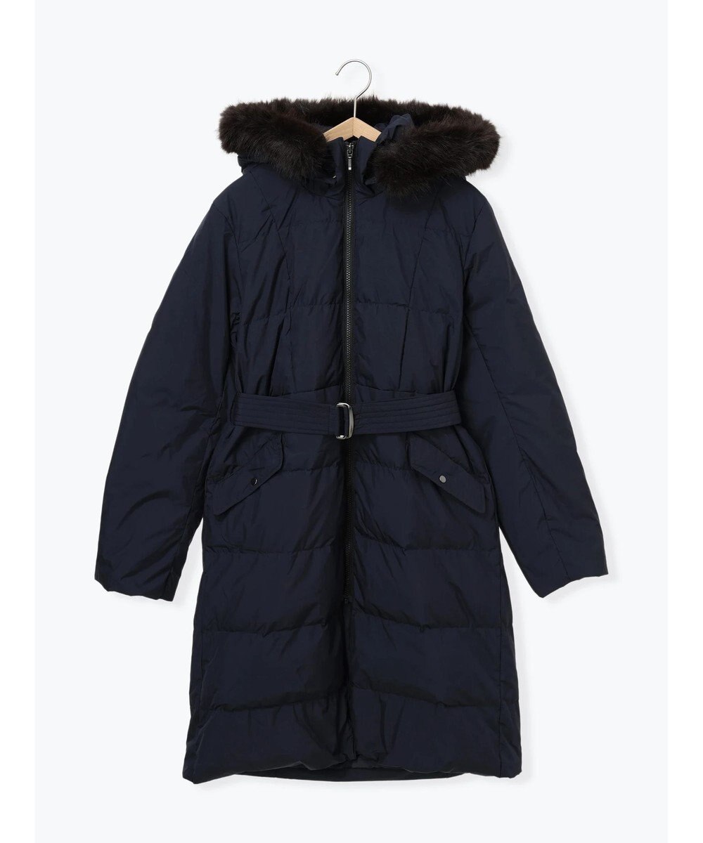 Te chichi 【宮本茉由着用】フードロングダウンコート 