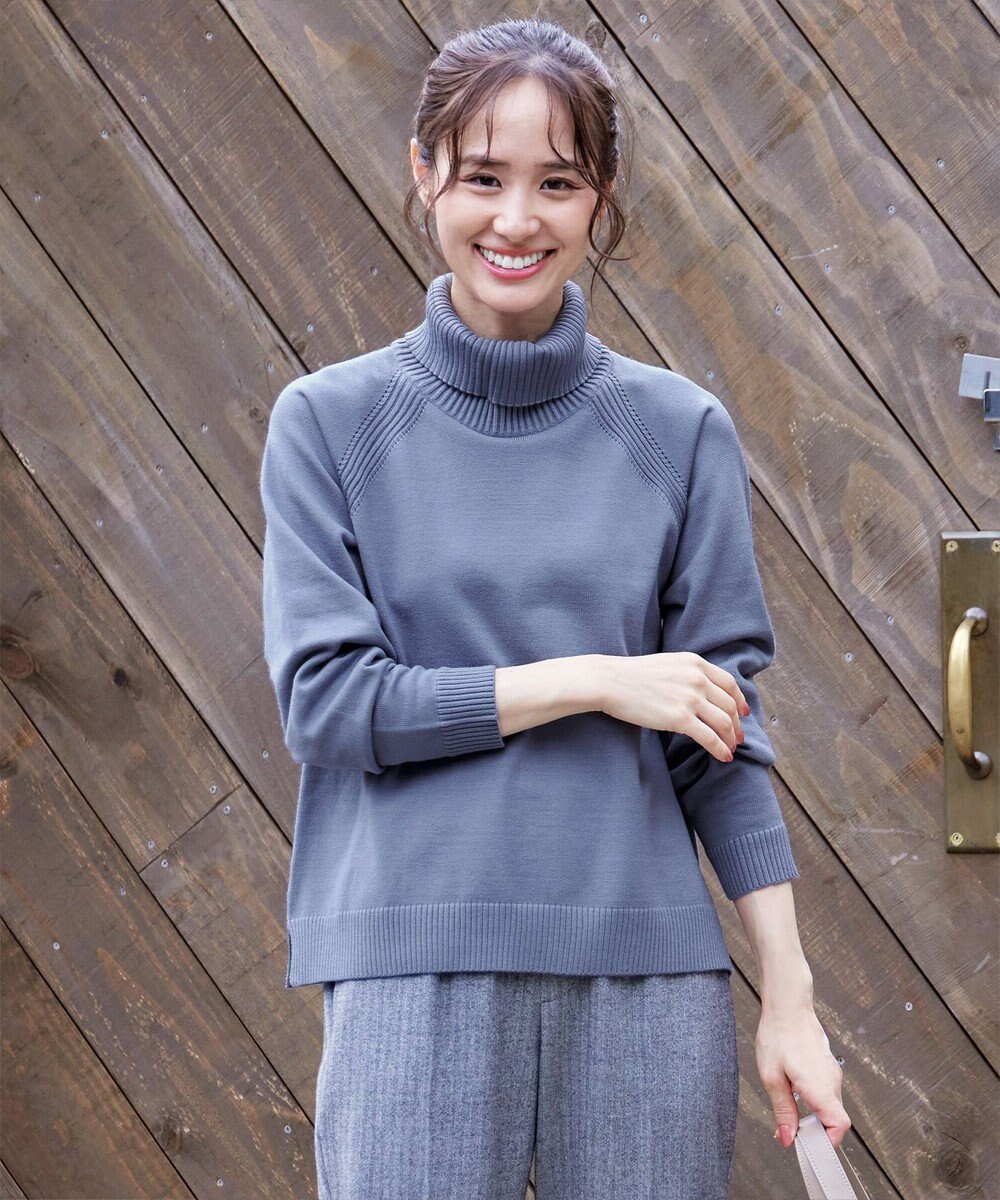 Tiaclasse 【安田美沙子さん着用・選べる2type】ラグランニットトップス 