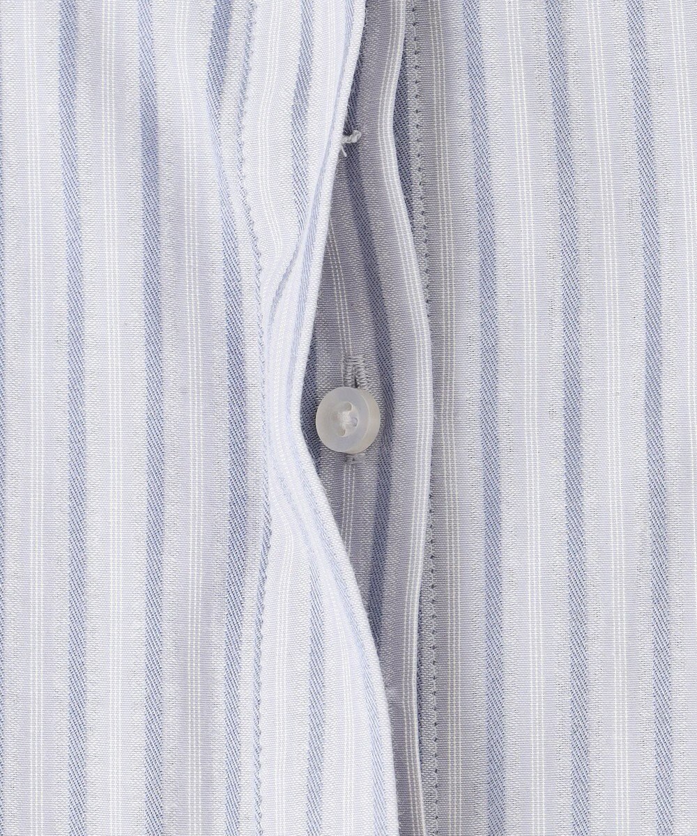 J.PRESS YORK STREET 【WOMEN】ワンウォッシュタイプライター リボンタイバンドカラー ブラウス 