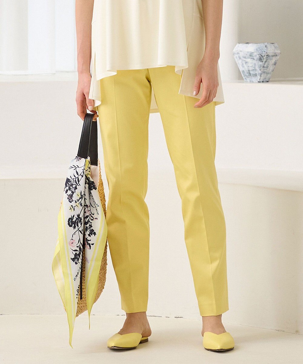 自由区 【接触冷感・吸湿・速乾・XXSサイズあり】COOLMAX テーパードパンツ 