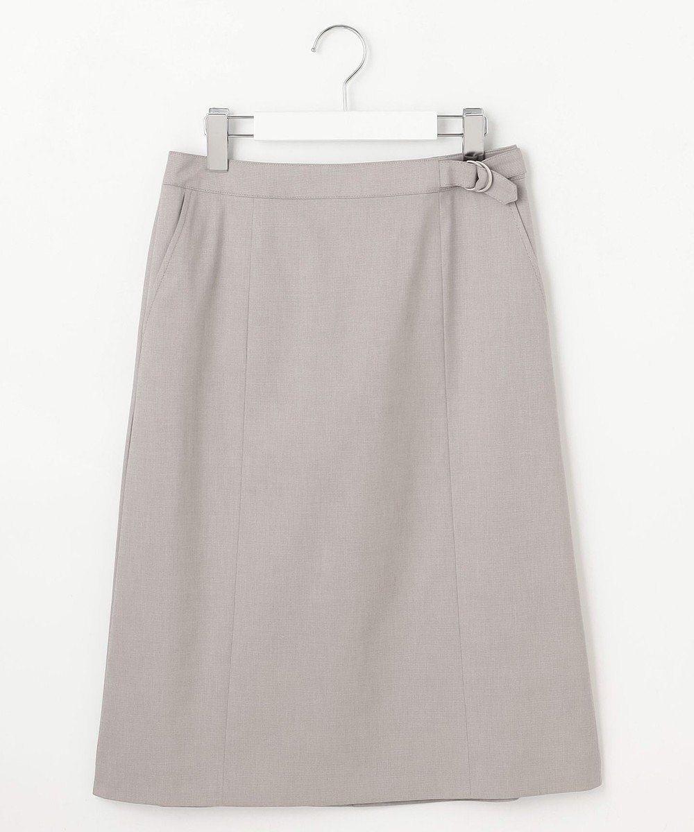 J.PRESS LADIES 【セットアップ対応・洗える・撥水】コットンFITTY スカート 