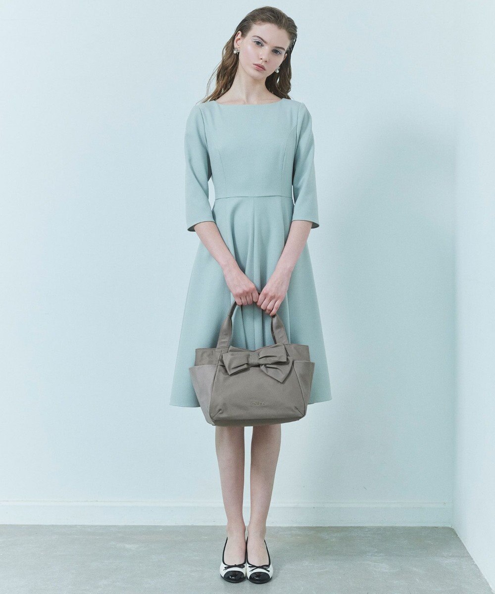 TOCCA 【大人百花掲載・晴雨兼用・抗菌防臭・防水】RIBBON BALLET RAINPUMPS バレエ レインパンプス 