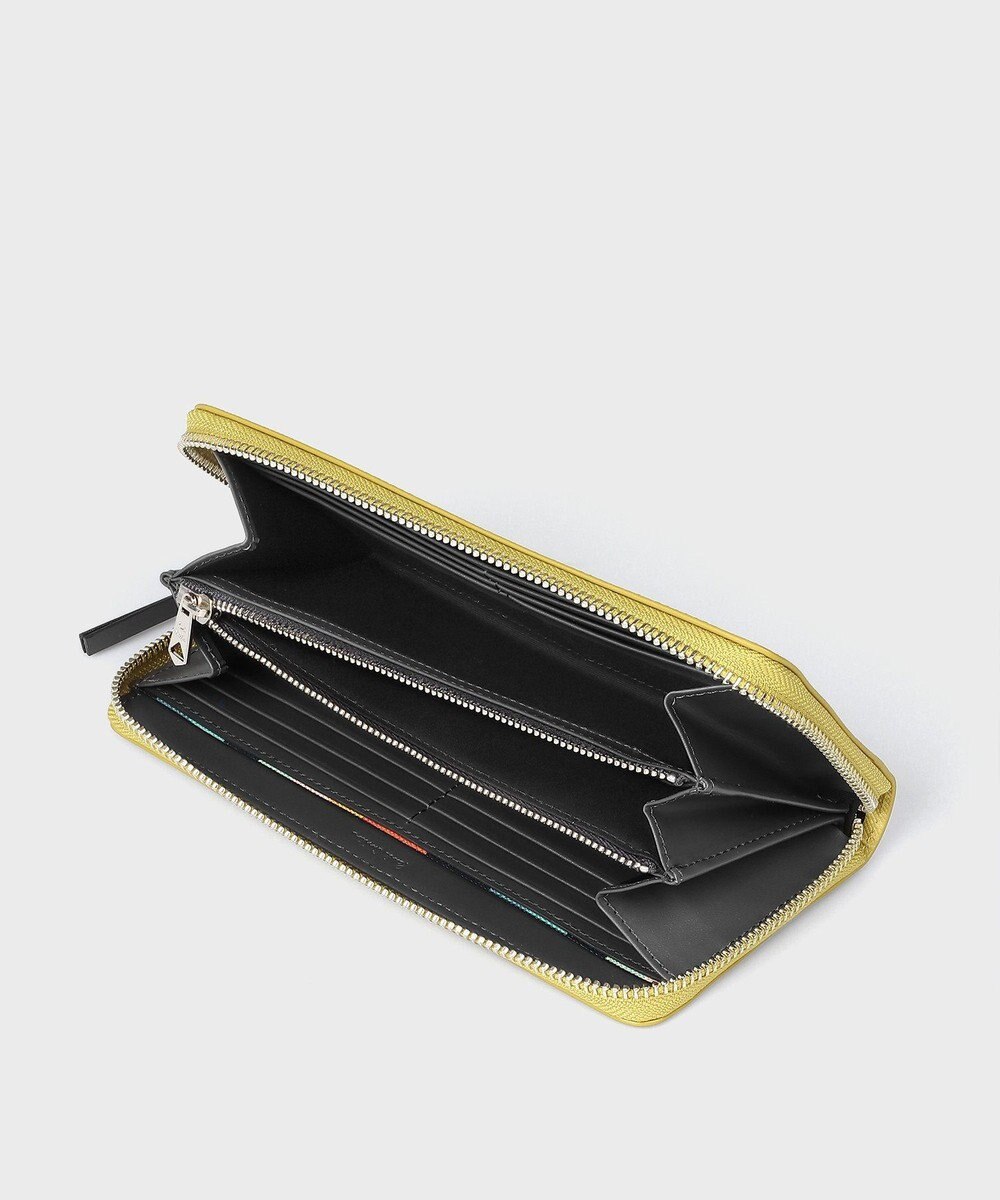 Paul Smith アーティストストライププラー ラウンドジップ長財布 