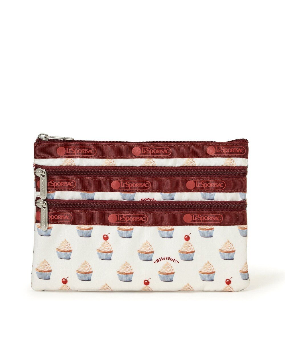 LeSportsac 3ZIP COSMETIC/カップケーキディライト 