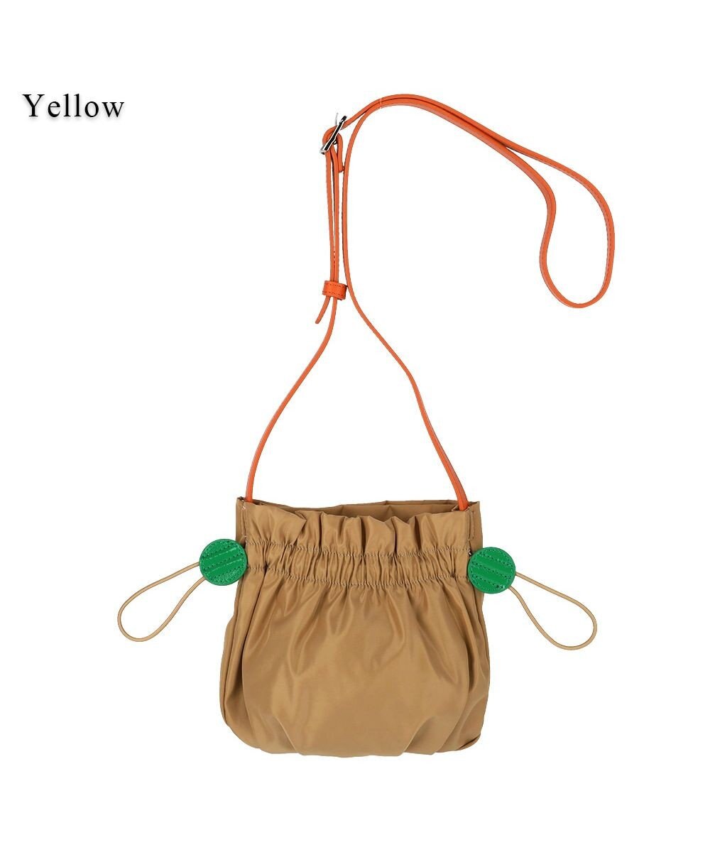 tsumori chisato CARRY ギャザー ショルダーバッグ ミニバッグ ポシェット 