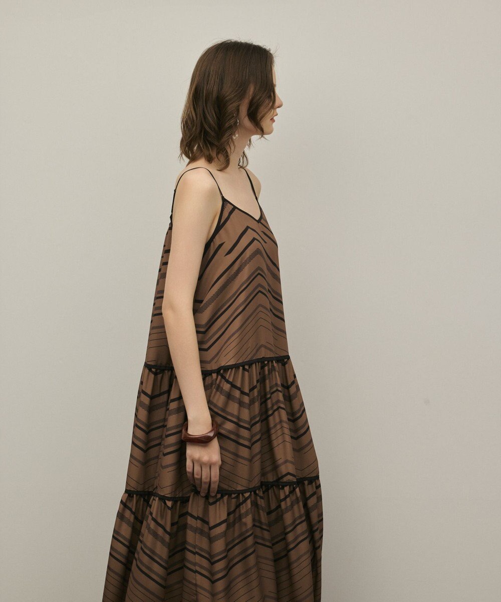 GRACE CONTINENTAL キカプリントキャミワンピース 