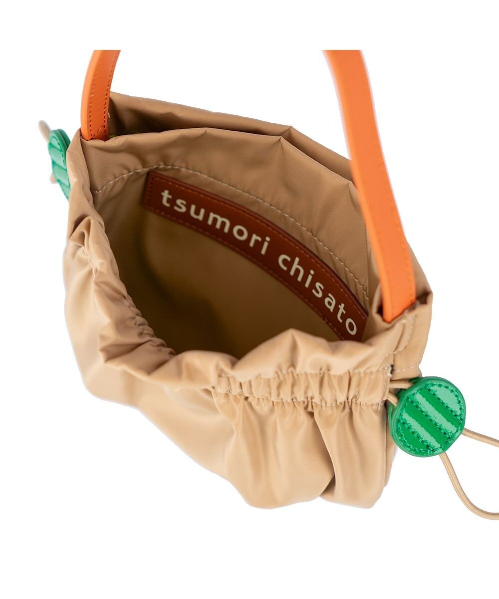 tsumori chisato CARRY ギャザー ショルダーバッグ ミニバッグ ポシェット 