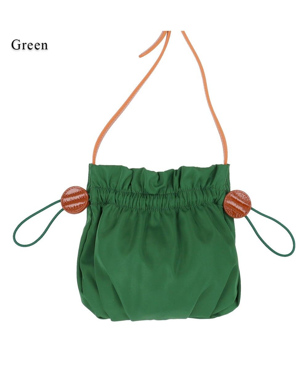 tsumori chisato CARRY ギャザー ショルダーバッグ ミニバッグ ポシェット 