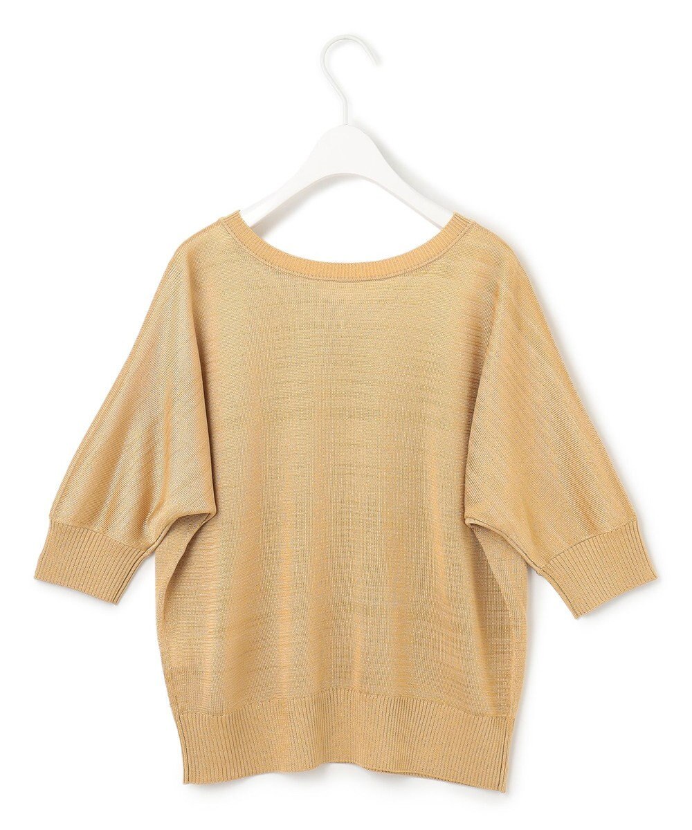 ICB L 【洗える】レーヨンブレンド ドルマンスリーブニット 