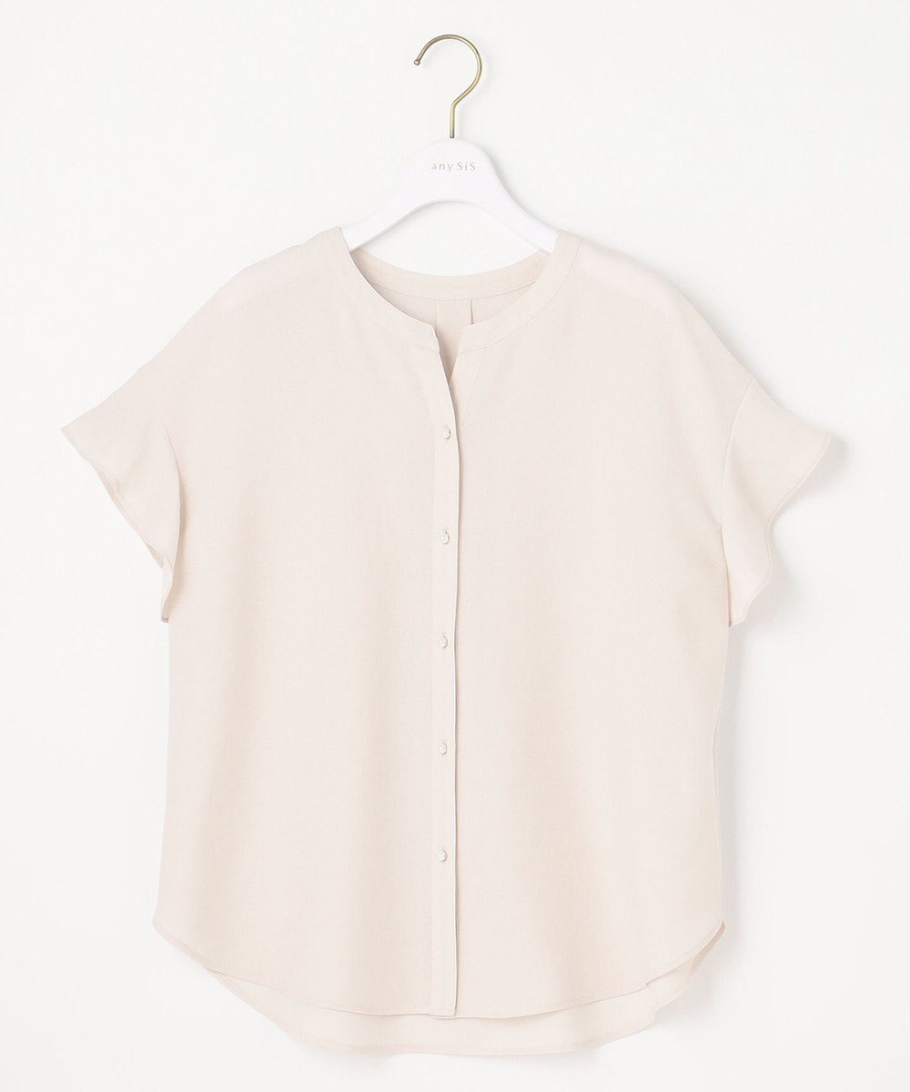 ANY SIS 【美人百花6月号掲載】スムージーポリエステル ブラウス 