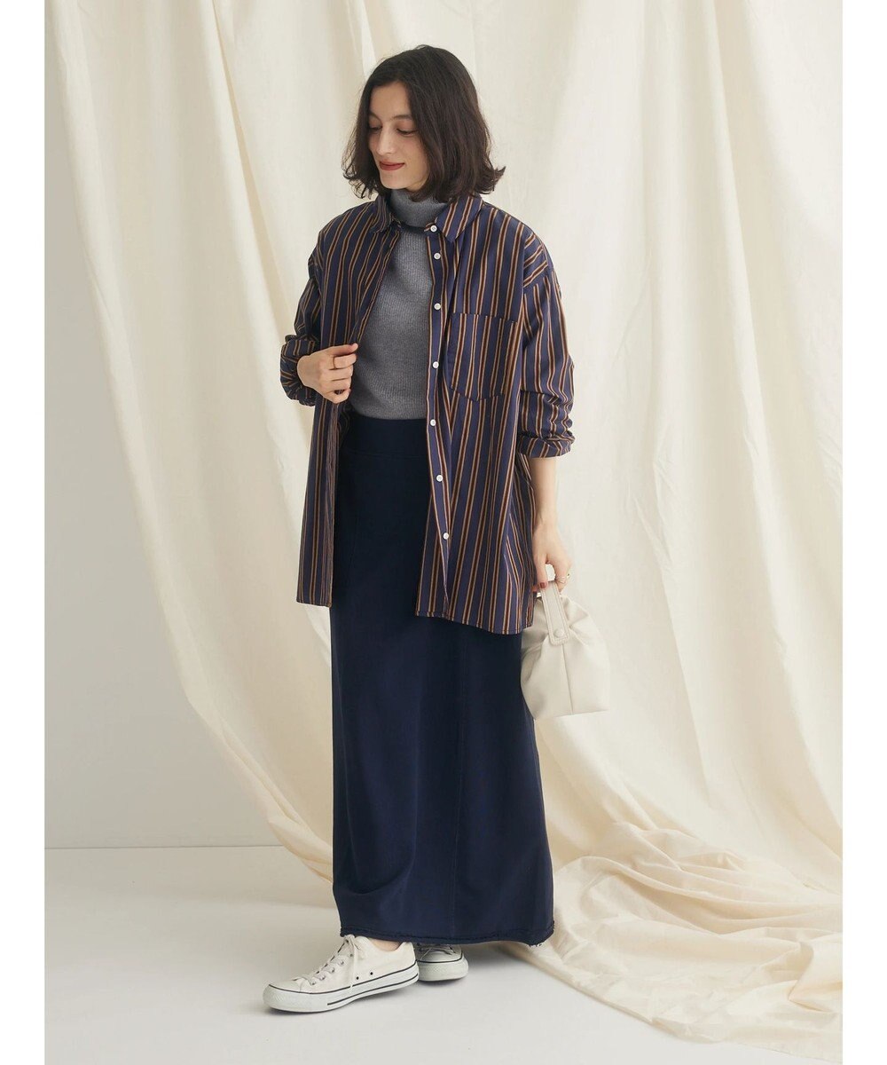 CRAFT STANDARD BOUTIQUE リブタートルネックニットプルオーバー 