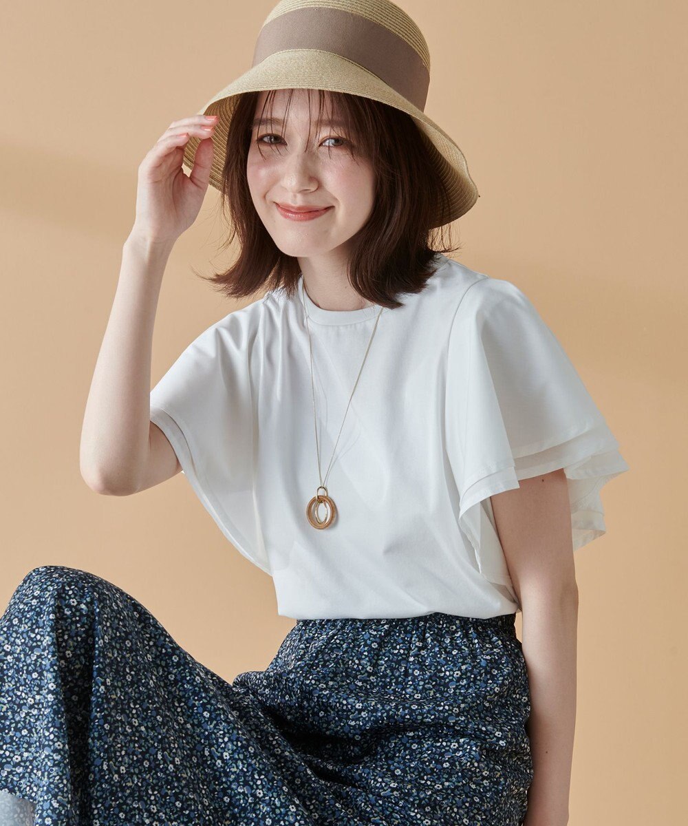 ANY 【UVケア/抗菌防臭】リボンブレードハット 