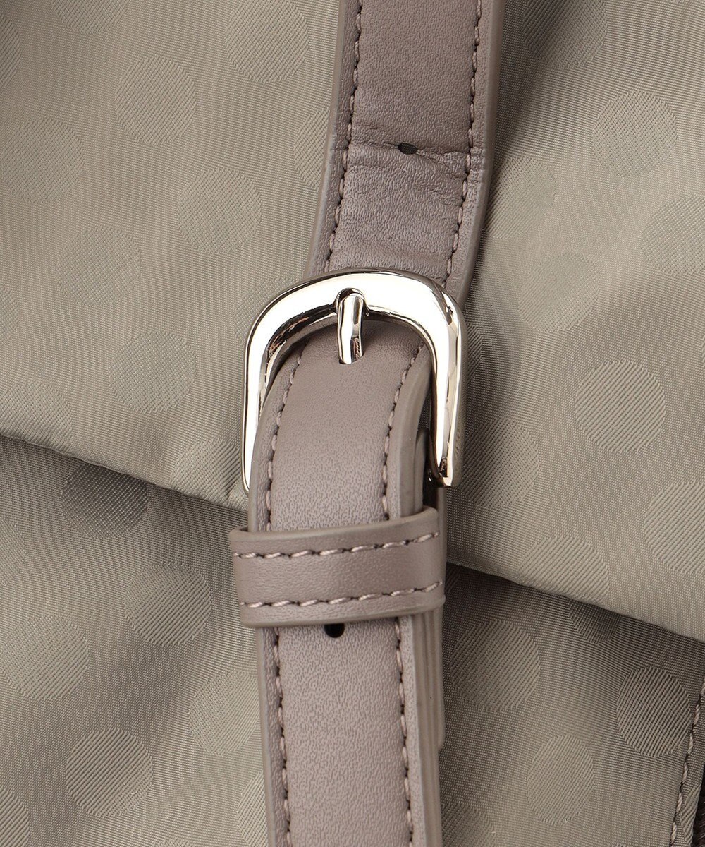 Y'SACCS はっ水ドットジャカード リサイクルレザーコンビ リュック 