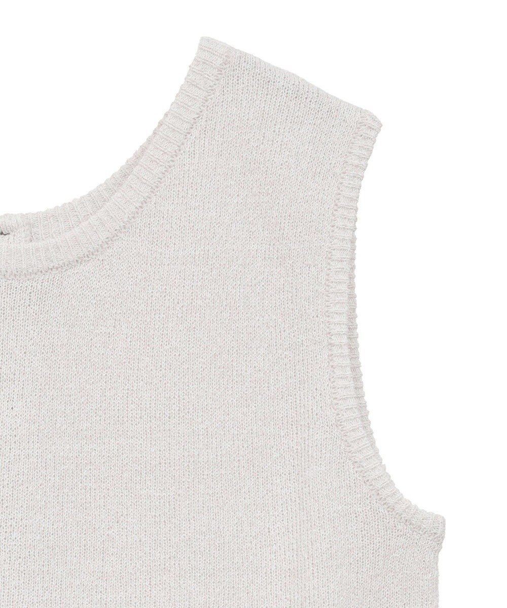 Green Parks 前後２ｗａｙ　ミックスカラーノースリーブニット 