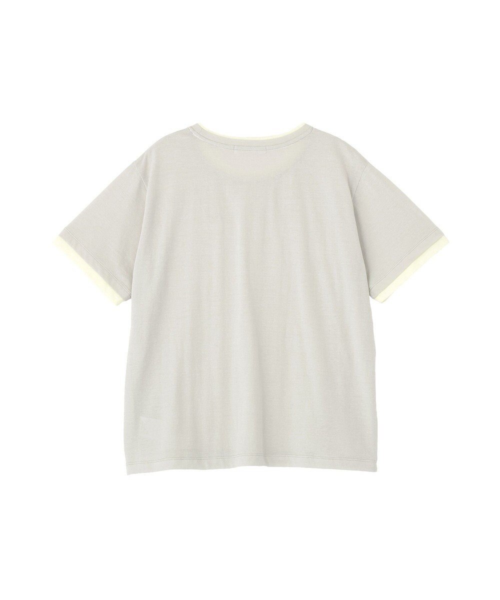 AMERICAN HOLIC 配色レイヤード風シアーＴシャツ 