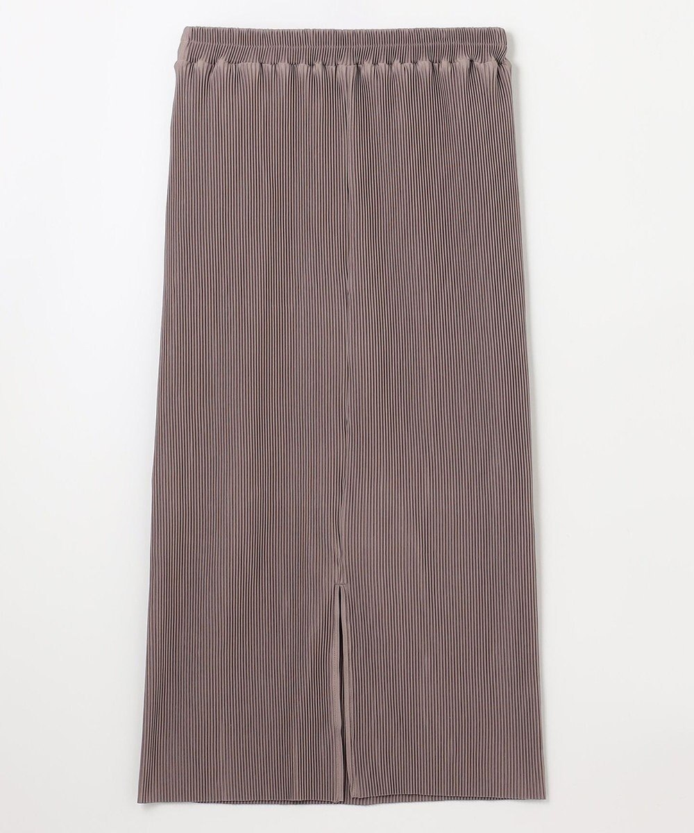 ANY 【洗濯機可】プリーツジャージタイトスカート 