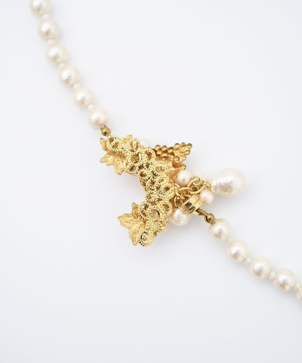 monshiro 【コットンパール】ヤマブドウショート ネックレス 