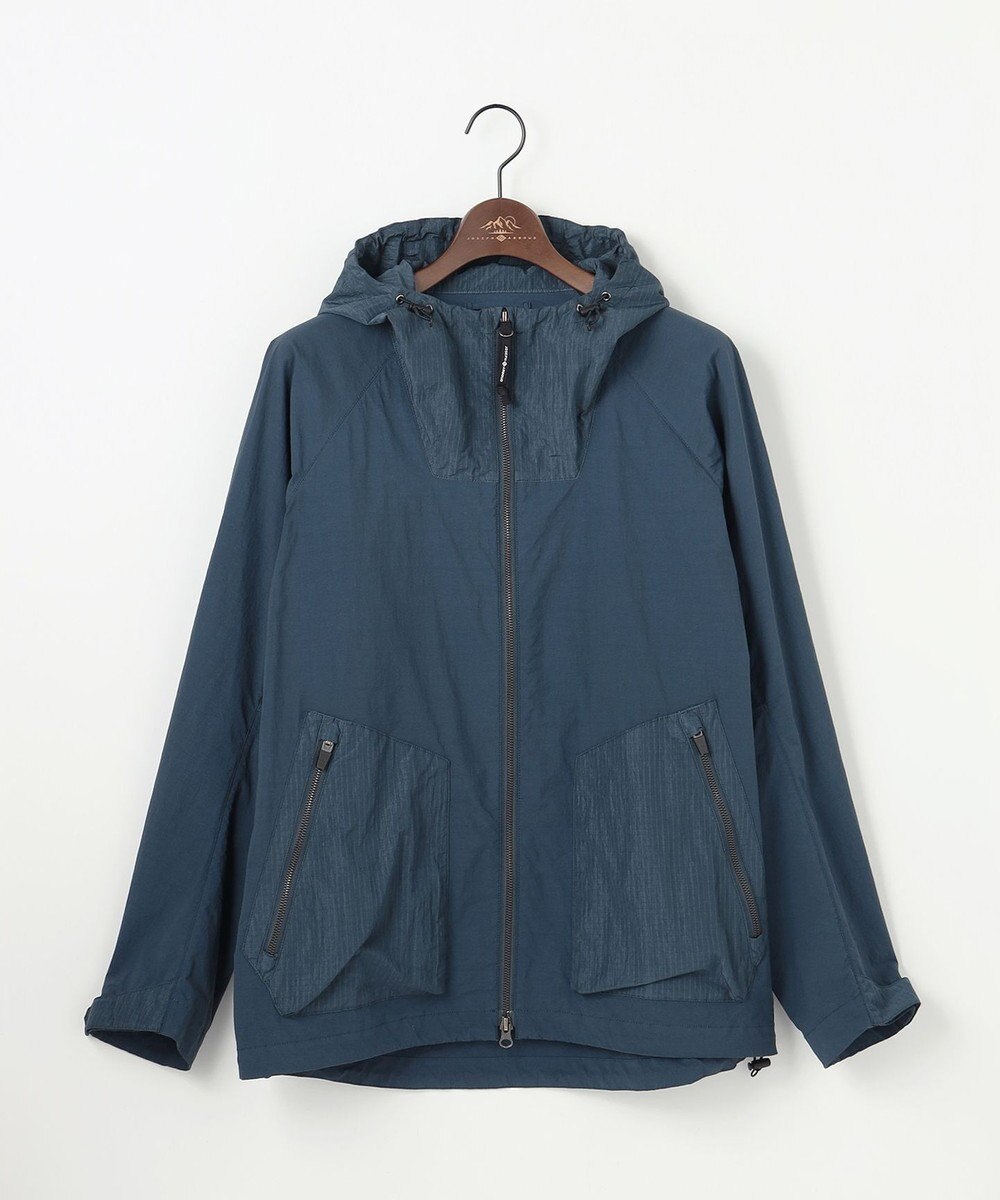 JOSEPH ABBOUD MOUNTAIN 【ナチュラルカラー/ストレッチ】ナイロンコンビガーメントダイパーカー 