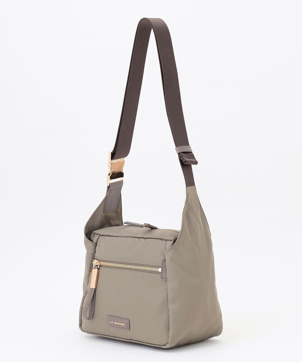 LA BAGAGERIE メタルバックル　ボックスショルダー　SSサイズ 