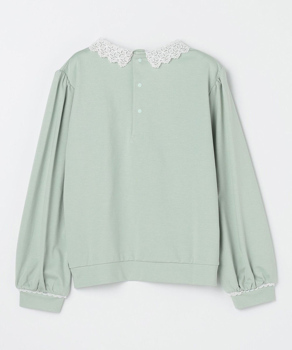 組曲 KIDS 【150-160㎝】レースカラー トレーナー 