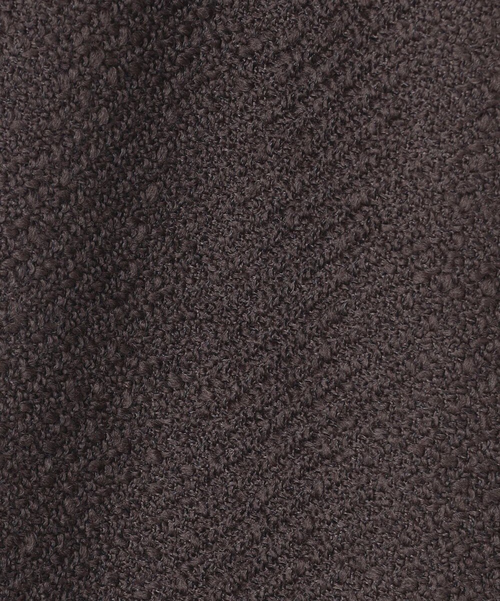 BEIGE， MULLIN / ウールツイードフロントベントスカート 