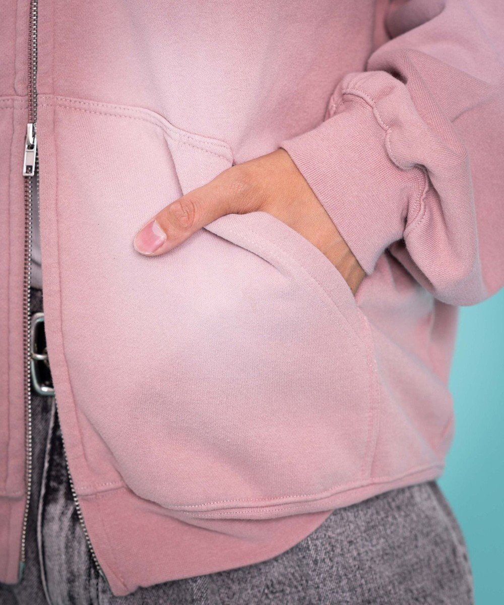 WEGO 【ユニセックス着用ITEM/MLサイズ展開】グラフィックZIPパーカー 