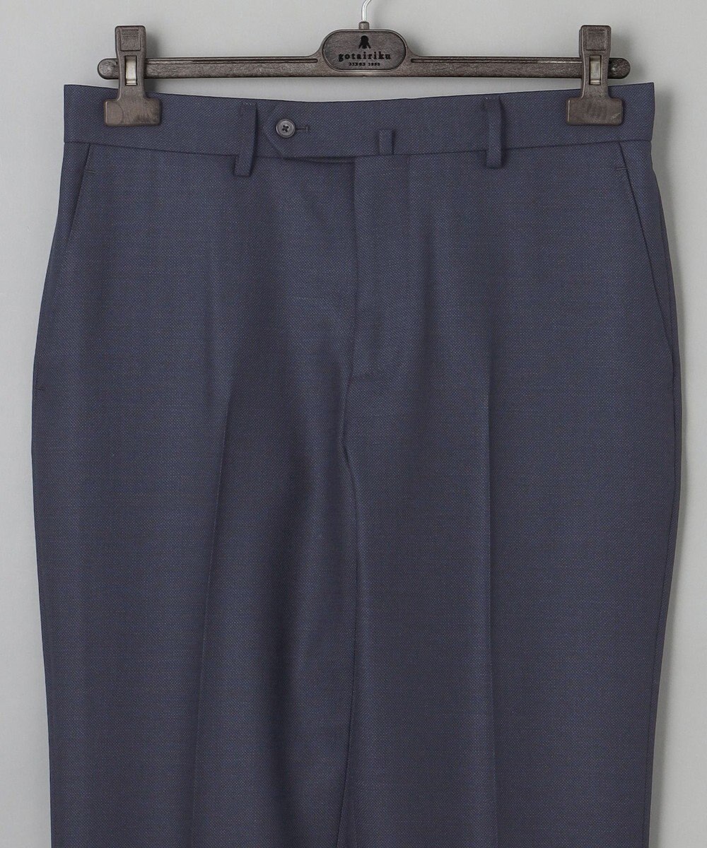 GOTAIRIKU ロングシーズン着用可【横伸度15％/ストレッチ性抜群】タスマニア120ｓスーパーストレッチ スーツ（ネイビー） 