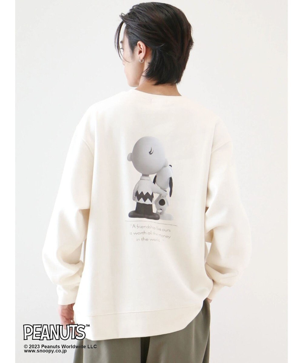 CRAFT STANDARD BOUTIQUE ＰＥＡＮＵＴＳ裏起毛スウェットクルー 