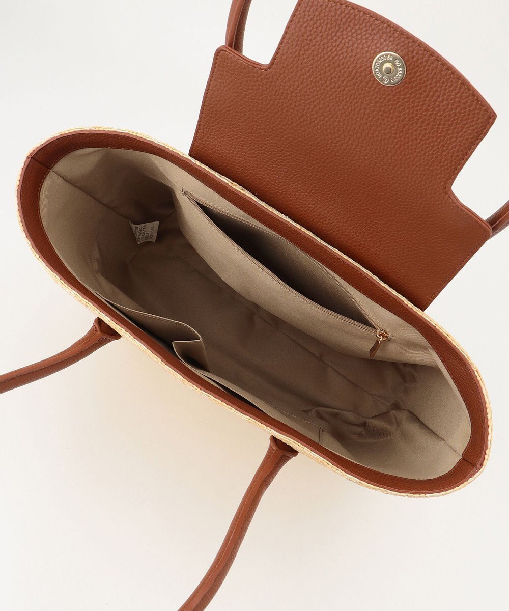 LA BAGAGERIE フラップかごトートバッグ 