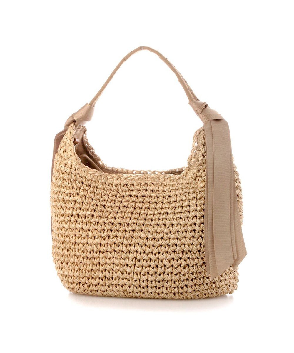 UNBILLION カシュカシュ cachecache / 下がりグログランクロッシェ2wayミニトート 