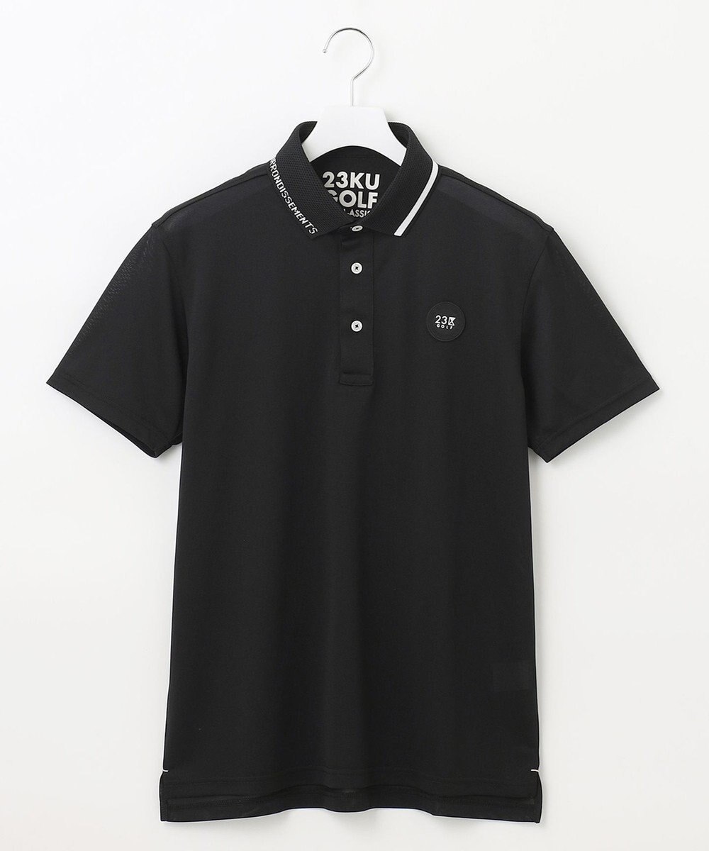 23区GOLF 盛夏対応のマルチ機能【接触冷感・UVケア・吸水速乾】【MEN】カノコシャツ 