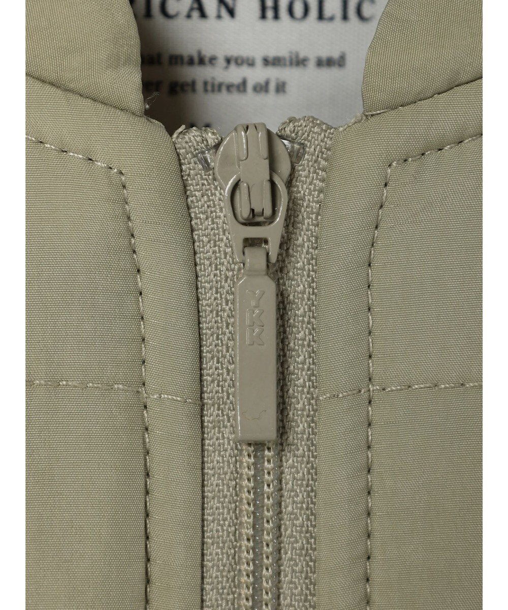 AMERICAN HOLIC キルポカスクエアステッチキルトコート 