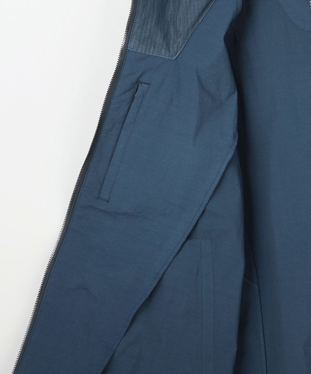 JOSEPH ABBOUD MOUNTAIN 【ナチュラルカラー/ストレッチ】ナイロンコンビガーメントダイパーカー 